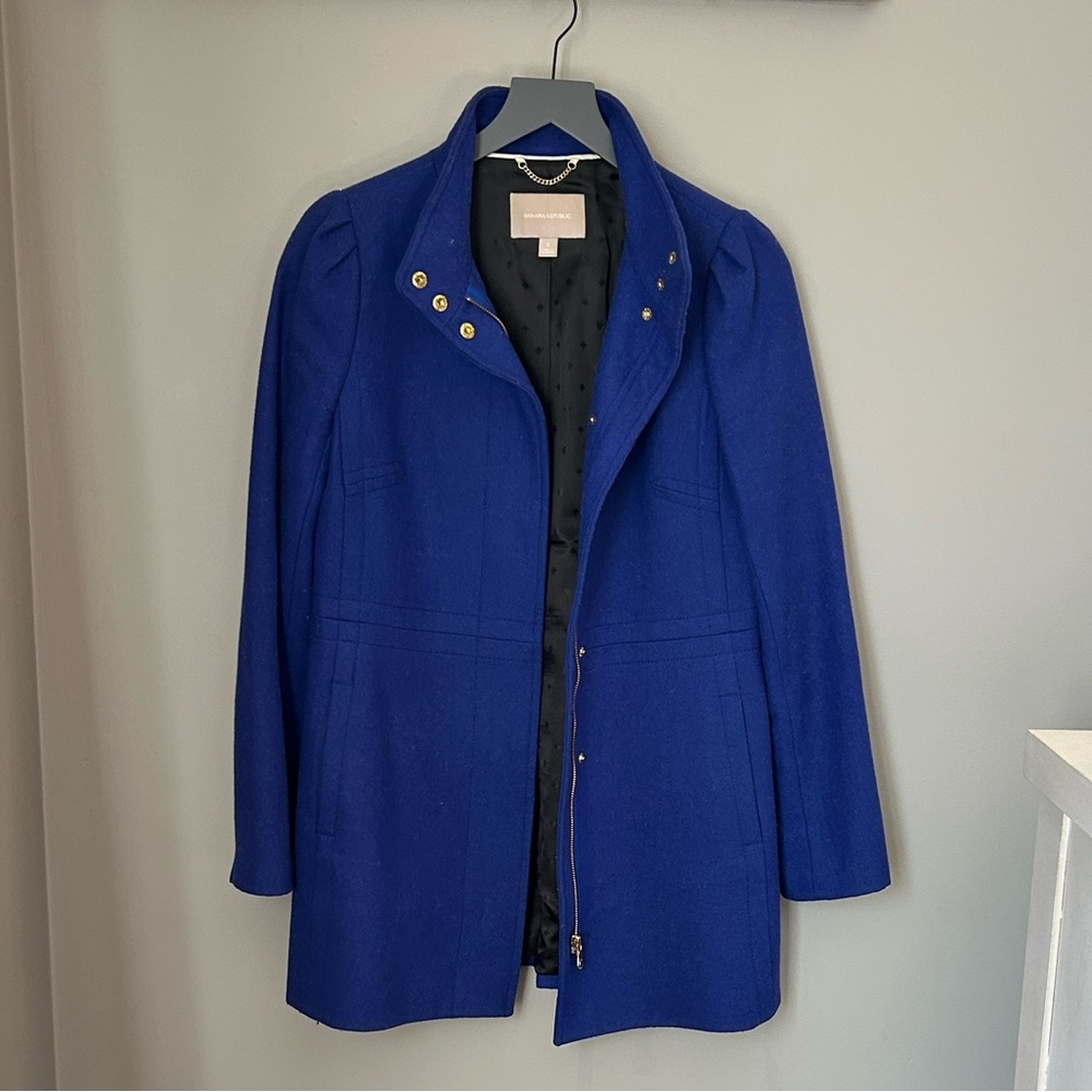 Banana Republic Royal Blue Coat